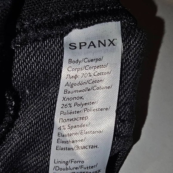 Spanx Womens Black Jean-ish Ankle Leggings Medium - Picture 5 of 5